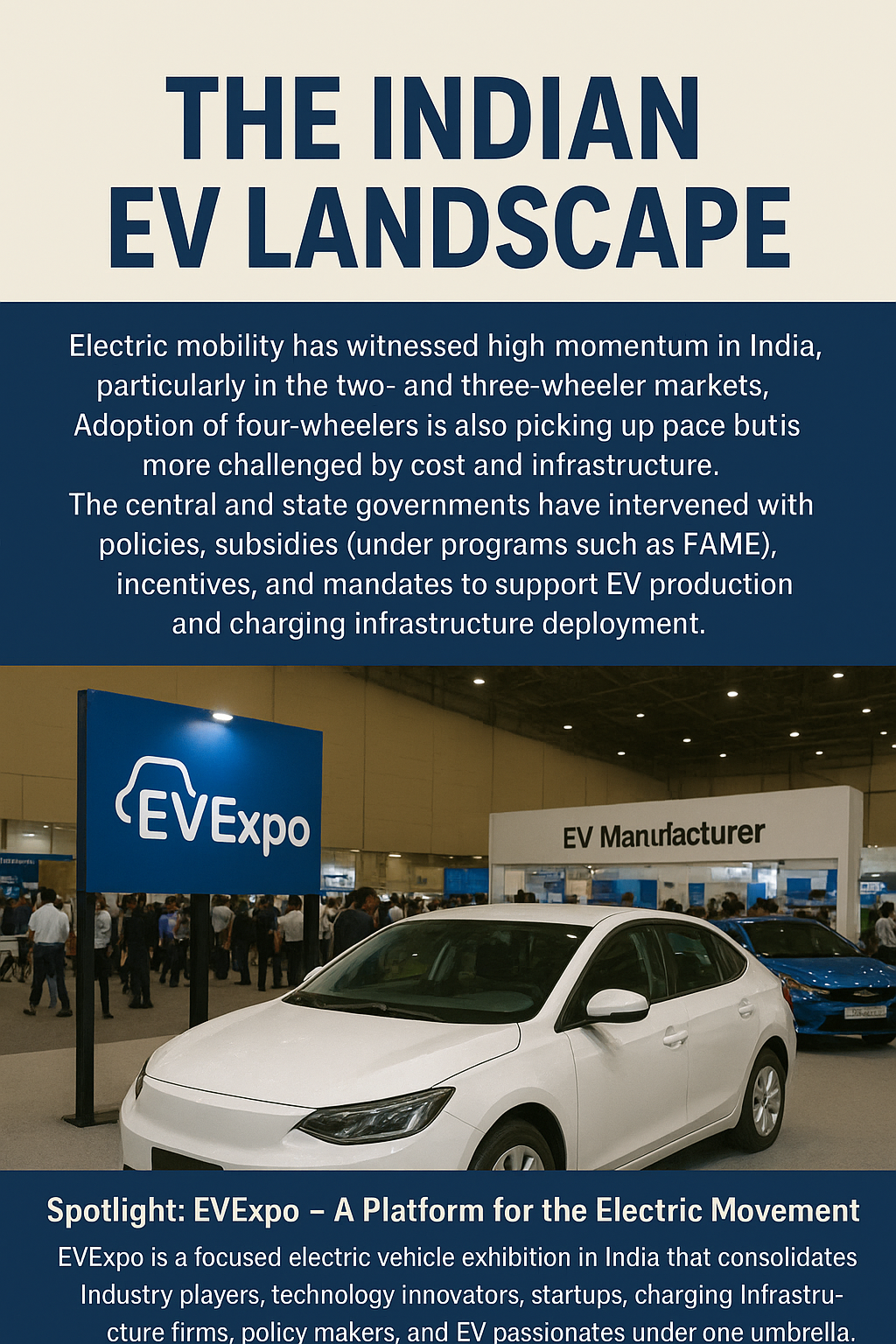 The Indian EV Landscape (EVEXPO)